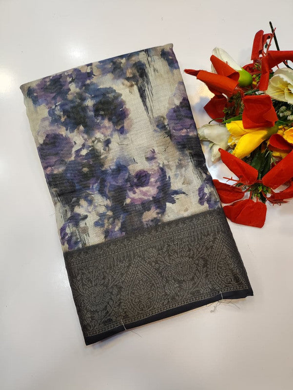 Kiara Digital Printed Saree KDP231