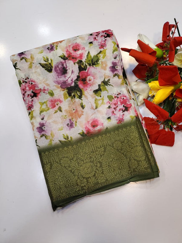 Kiara Digital Printed Saree KDP236