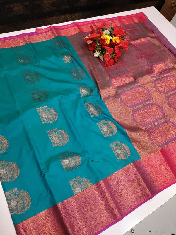 Vishalini Soft Silk Saree VS06