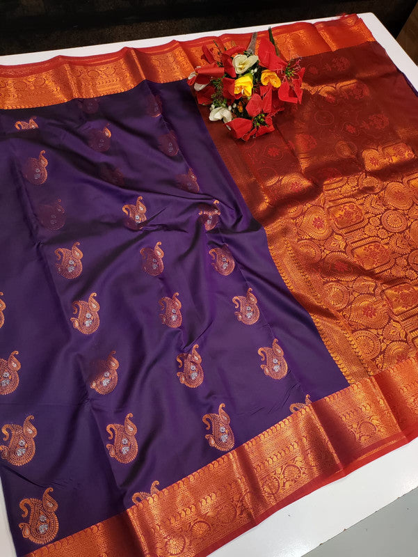 Vishalini Soft Silk Saree VS18