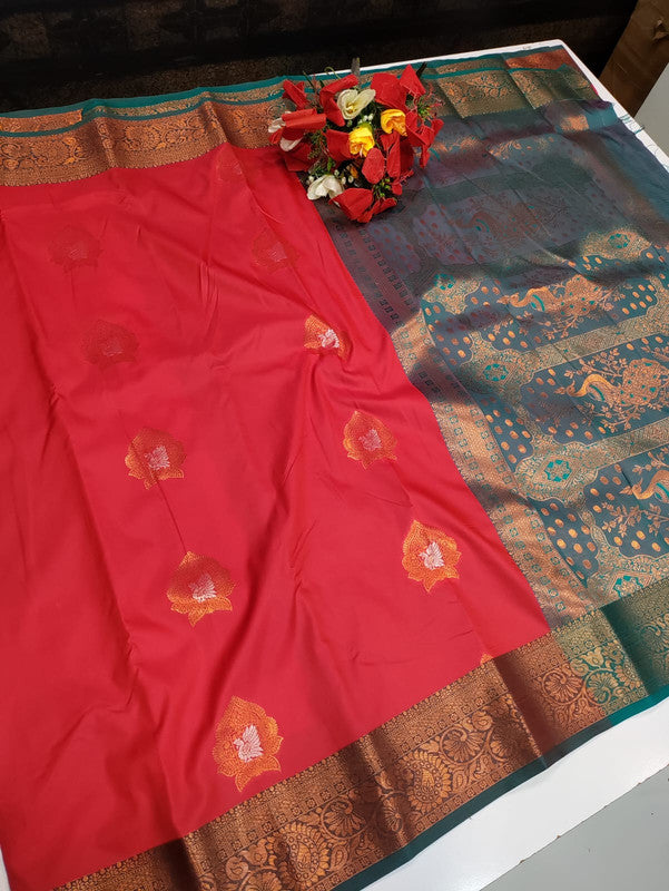 Vishalini Soft Silk Saree VS22