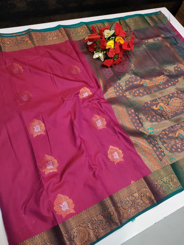 Vishalini Soft Silk Saree VS28
