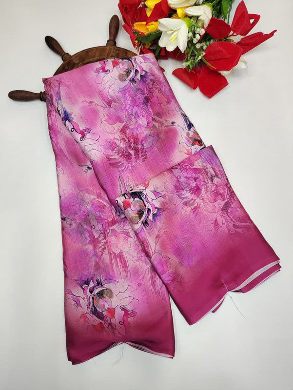 Premium Crepe Silk Saree PMG07