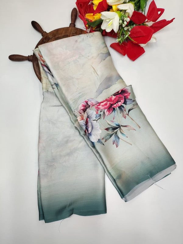 Premium Crepe Silk Saree PMG12