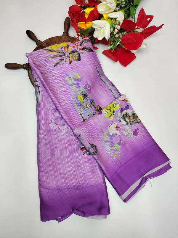 Premium Crepe Silk Saree PMG19