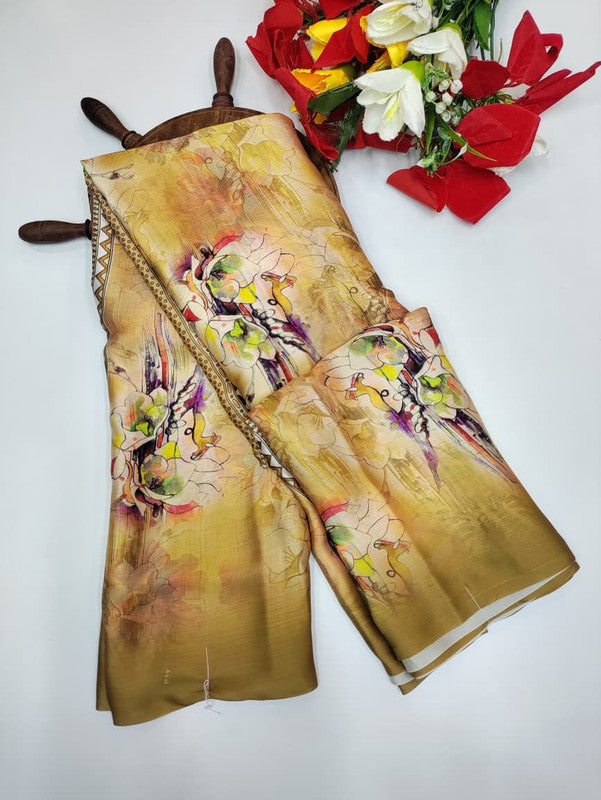 Premium Crepe Silk Saree PMG39