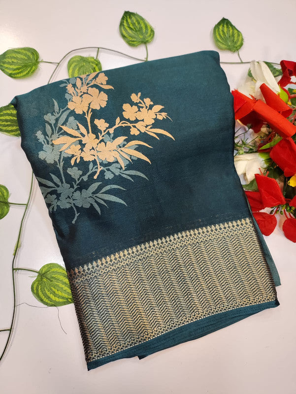 Chocolate Silk Saree CH15