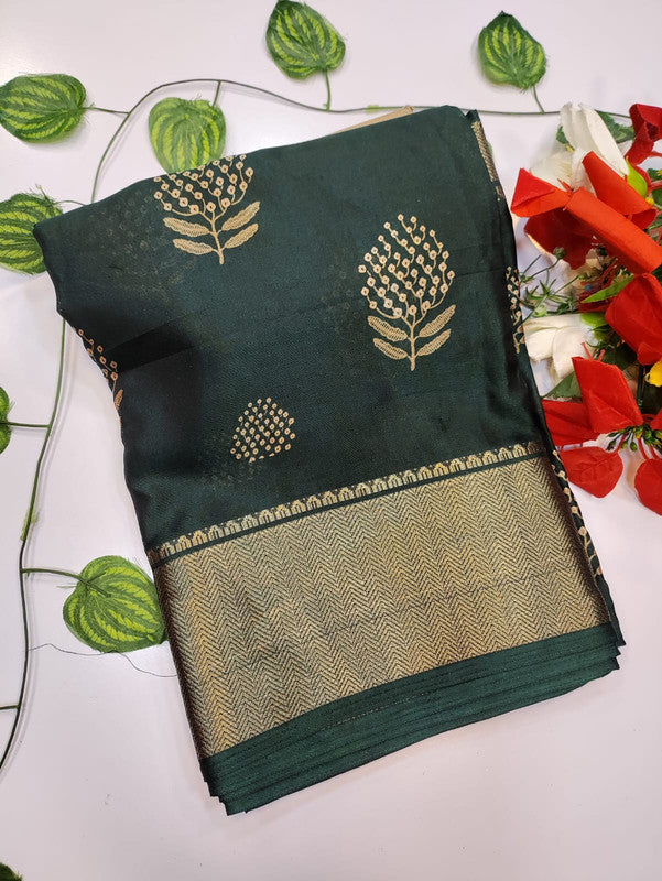 Chocolate Silk Saree CH17