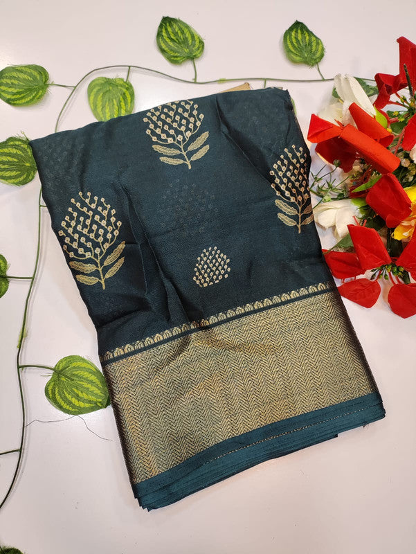 Chocolate Silk Saree CH19