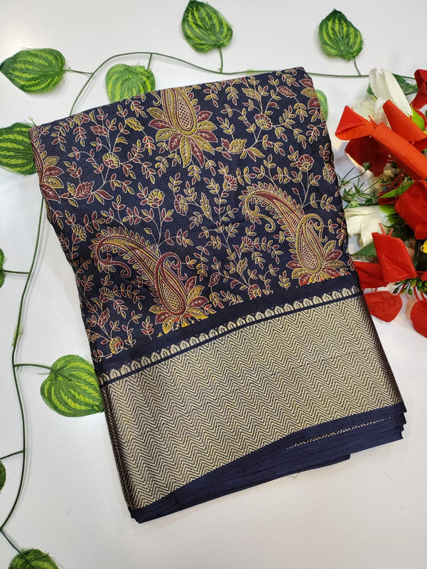 Chocolate Silk Saree CH30