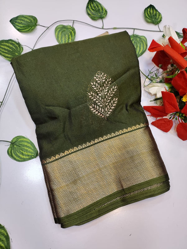 Chocolate Silk Saree CH33