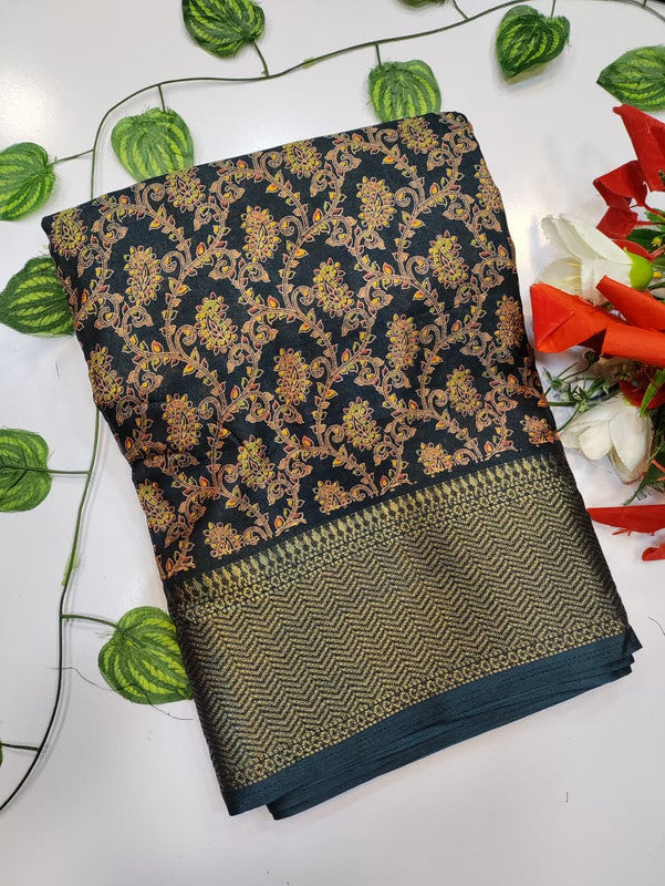 Chocolate Silk Saree CH42