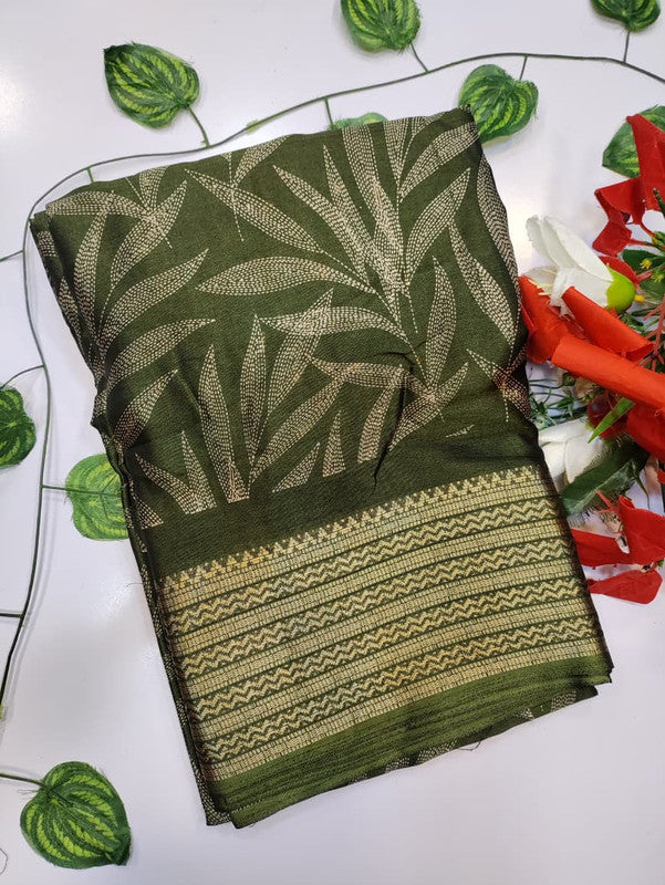 Chocolate Silk Saree CH66