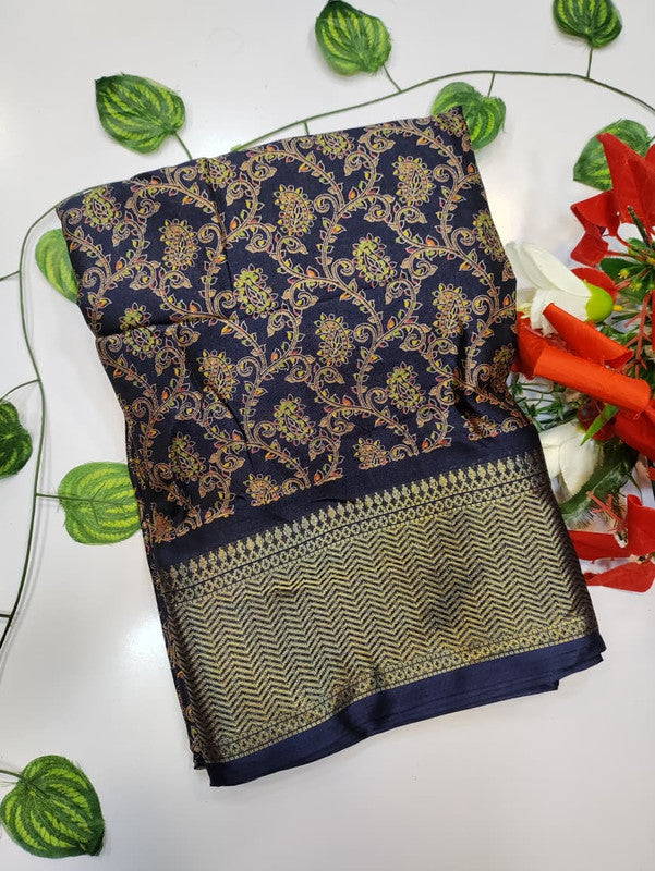 Chocolate Silk Saree CH67