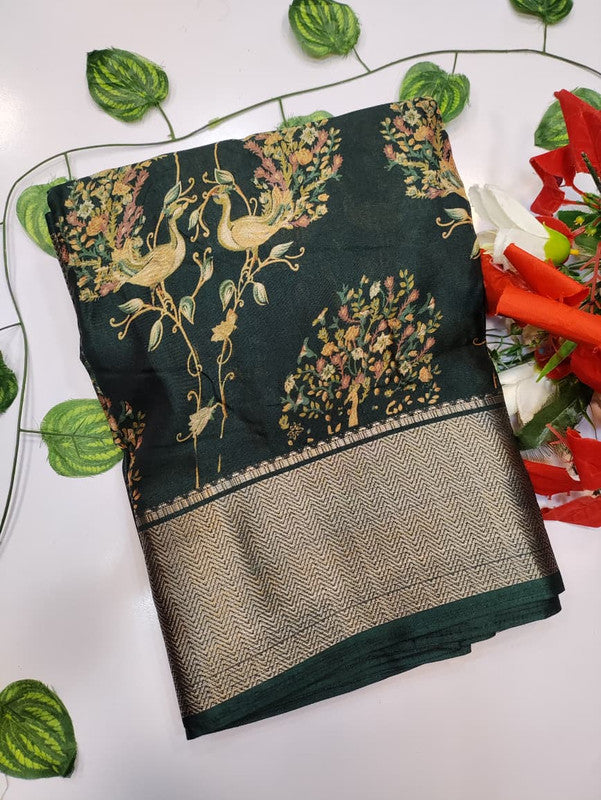 Chocolate Silk Saree CH72