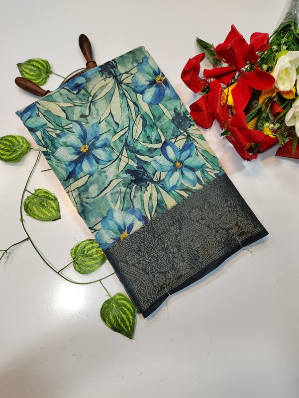 Kiara Digital Printed Saree KR50