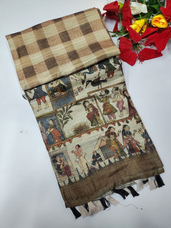18ct linen Sarees BMS63