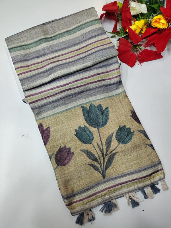 18ct linen Sarees BMS66