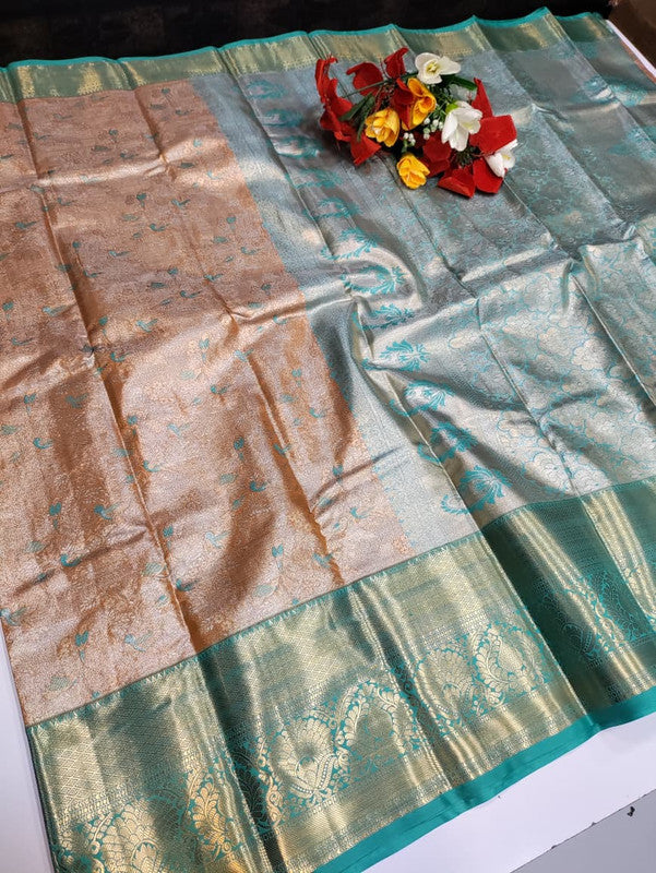 Wedding Tissue Saree WTG20