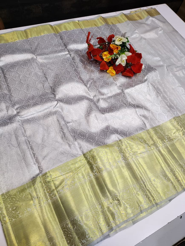 Wedding Tissue Saree WTG25