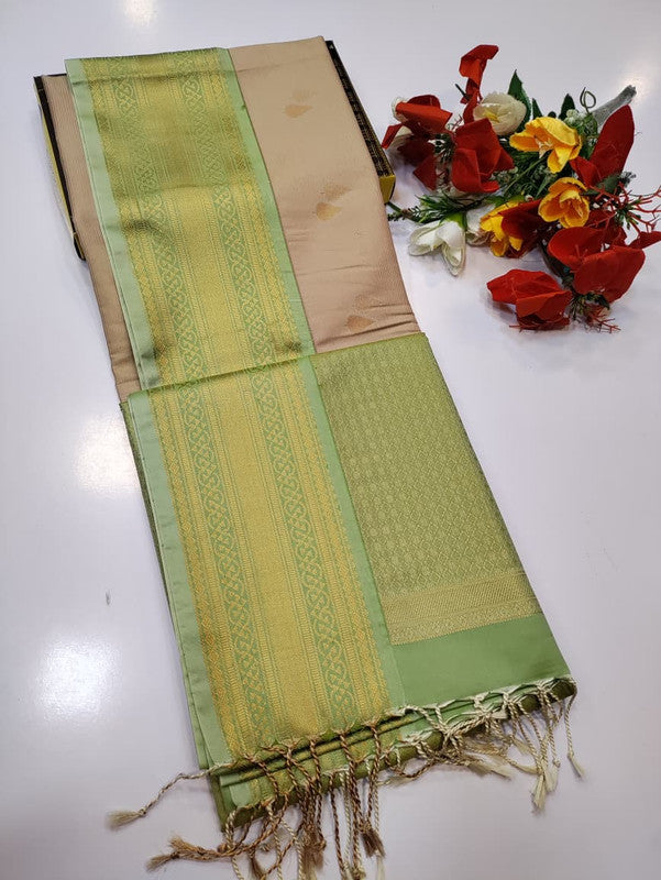 Offer Semi Silk Saree BT-1 (Mild Damage) SSF110
