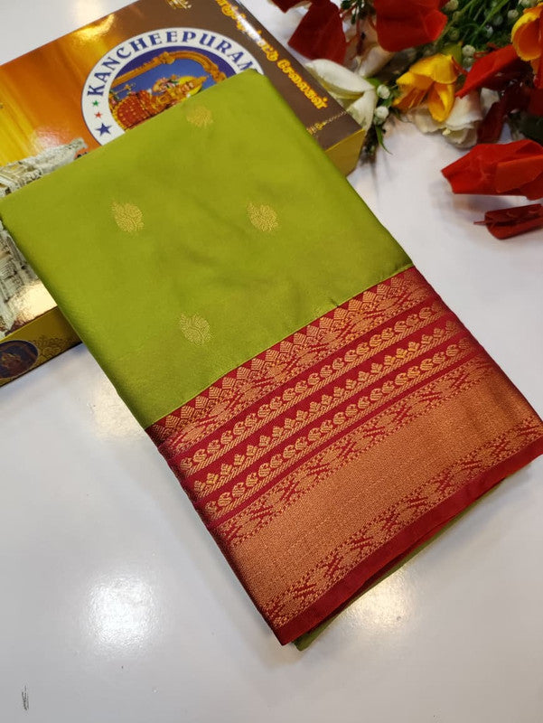 Offer Semi Silk Saree BT-1 (Mild Damage) SSF295
