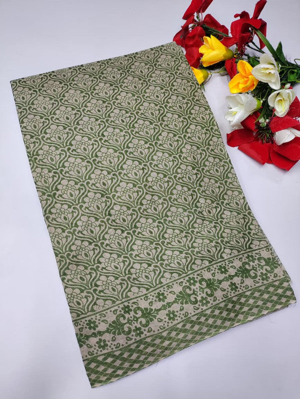 Kalamkari Cotton Saree KH229