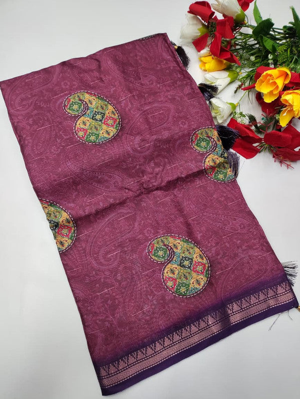 Mango Silk Saree MG16