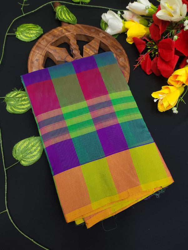 Offer Aura Checked Cotton AC36