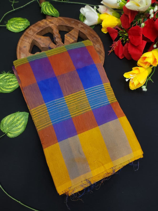 Offer Aura Checked Cotton AC41