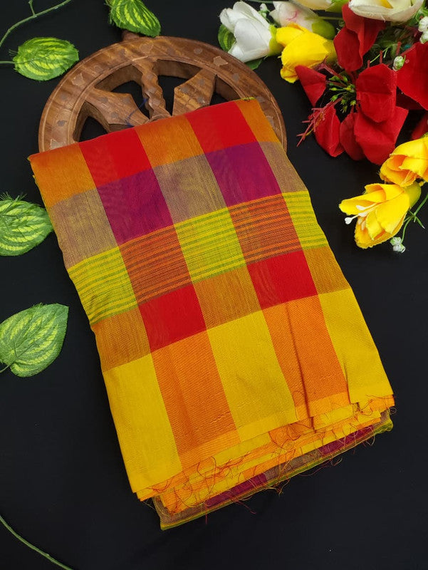 Offer Aura Checked Cotton AC49