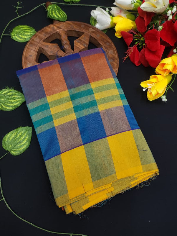 Offer Aura Checked Cotton AC62
