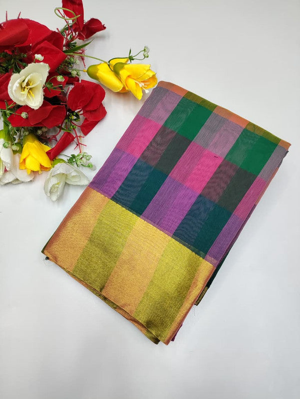Offer Aura Checked Cotton AC97