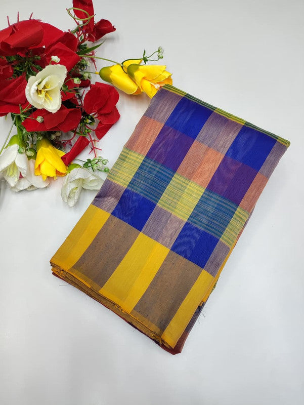 Offer Aura Checked Cotton AC105