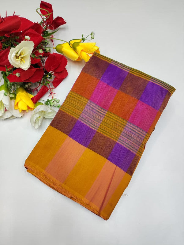 Offer Aura Checked Cotton AC108