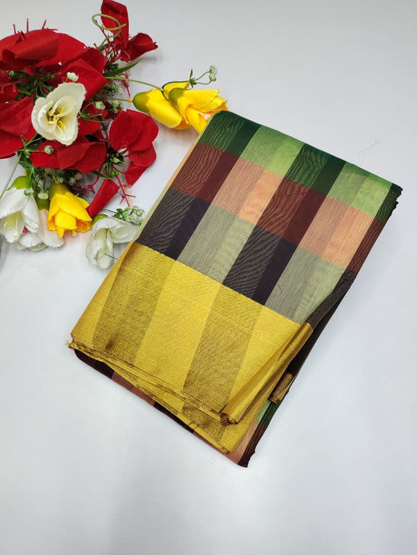 Offer Aura Checked Cotton AC116