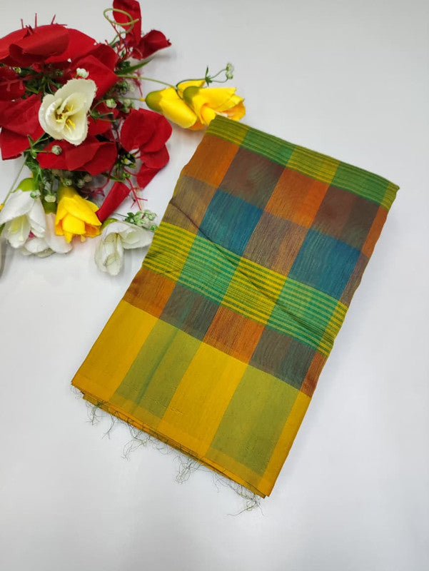 Offer Aura Checked Cotton AC119