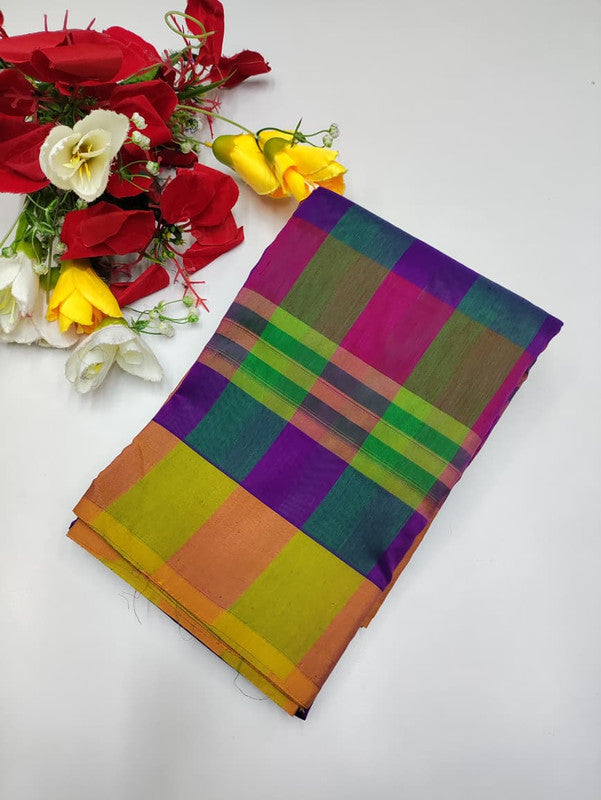 Offer Aura Checked Cotton AC144