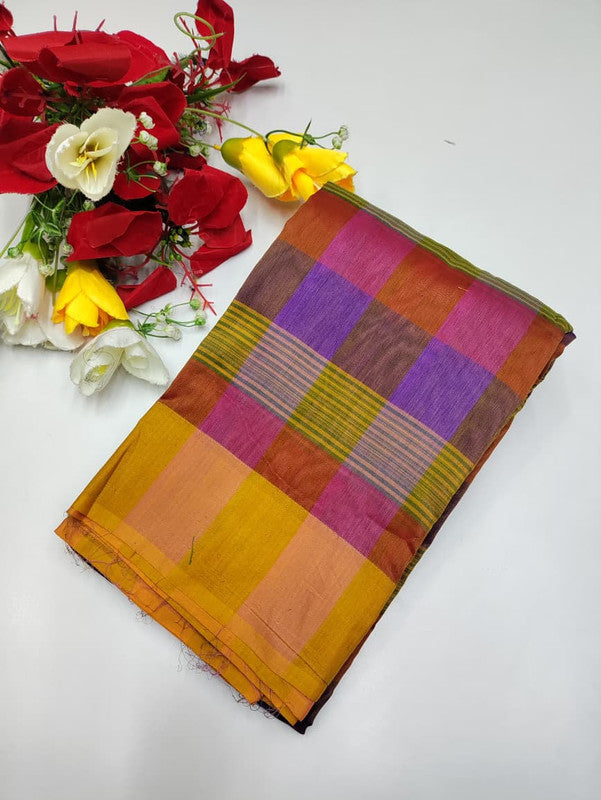 Offer Aura Checked Cotton AC150