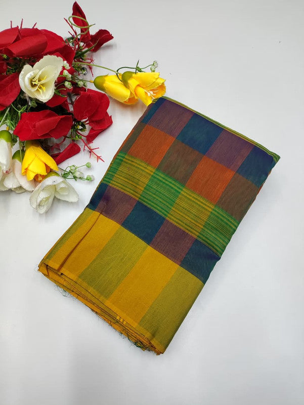 Offer Aura Checked Cotton AC161