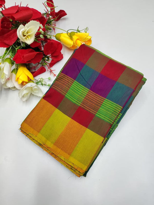 Offer Aura Checked Cotton AC173