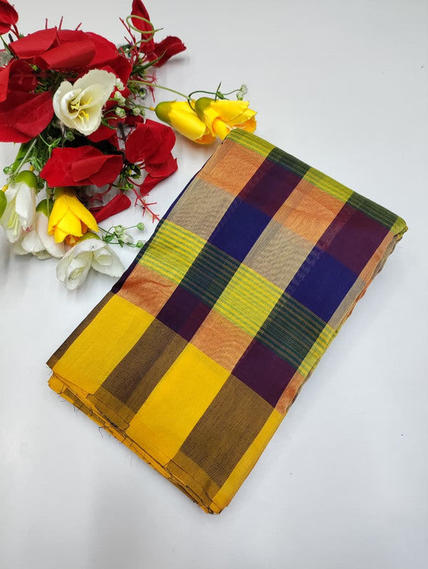 Offer Aura Checked Cotton AC175
