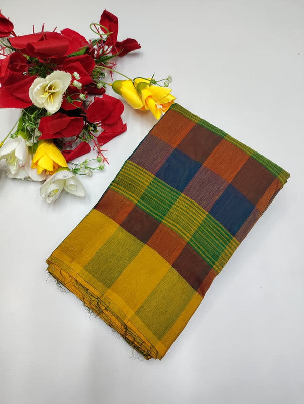 Offer Aura Checked Cotton AC183