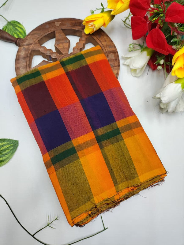 Offer Aura Checked Cotton AC189