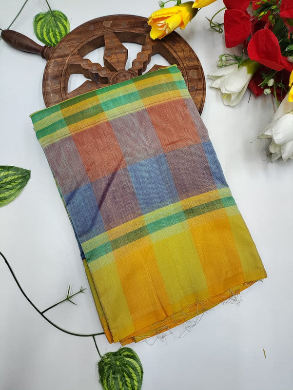 Offer Aura Checked Cotton AC208
