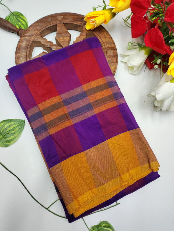 Offer Aura Checked Cotton AC231