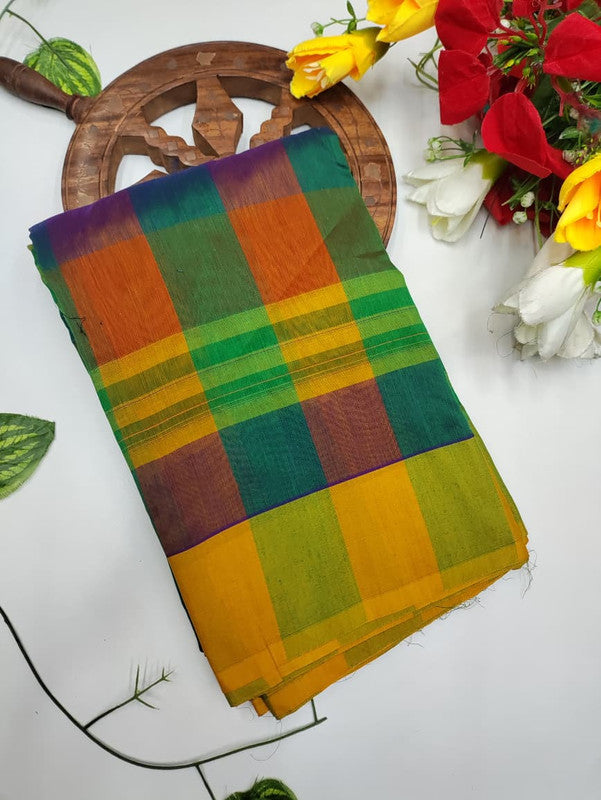 Offer Aura Checked Cotton AC237