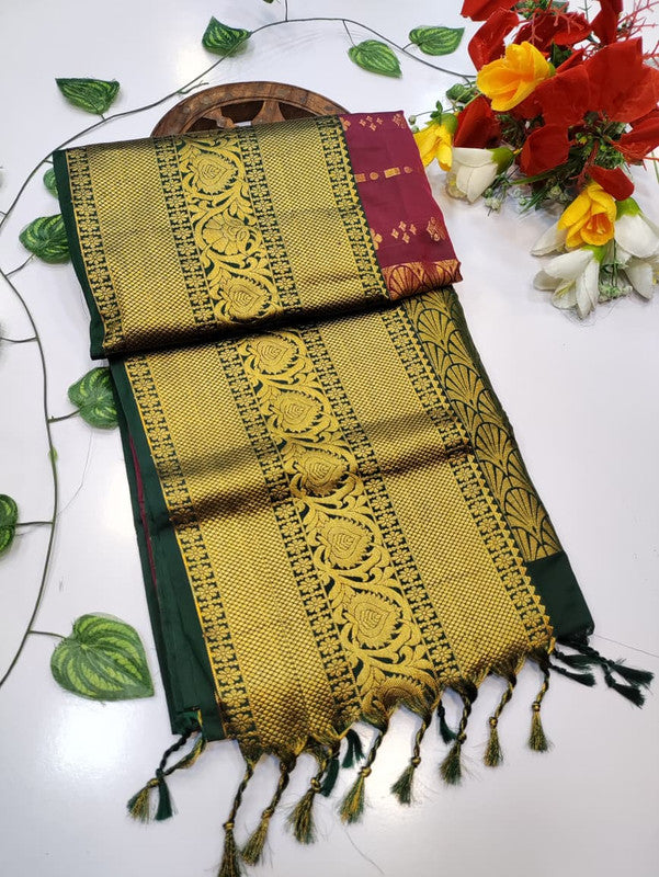 Priyanka Semi Pattu Saree LSP458