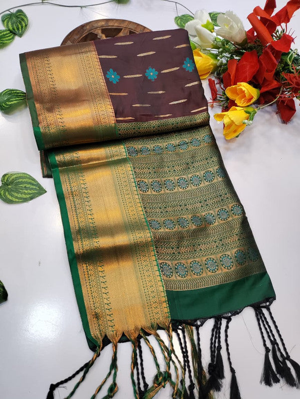 Priyanka Semi Pattu Saree LSP499