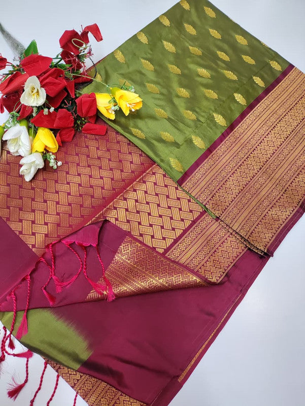 Priyanka Semi Pattu Saree LSP748